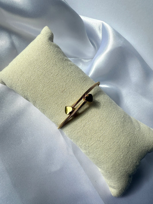 Bracelet Cœur Enlacé