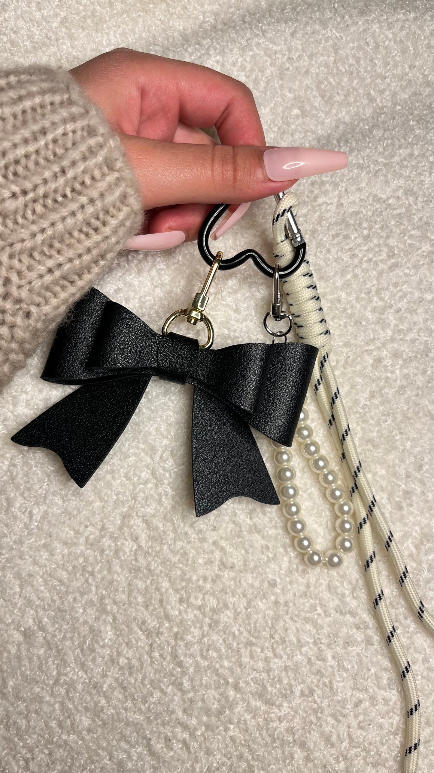 Grigri de sac noeud et perles