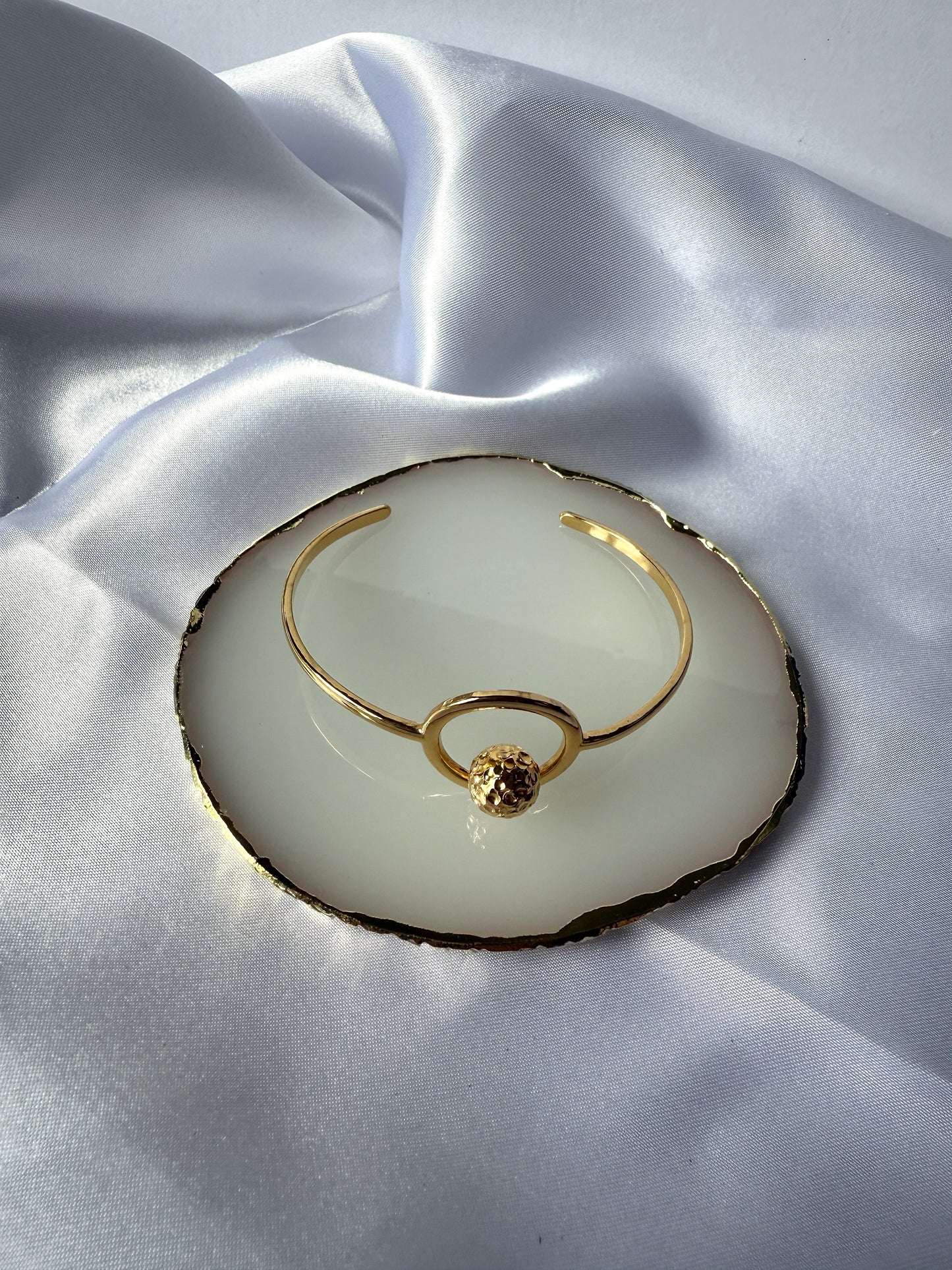 Bracelet spirale lumière