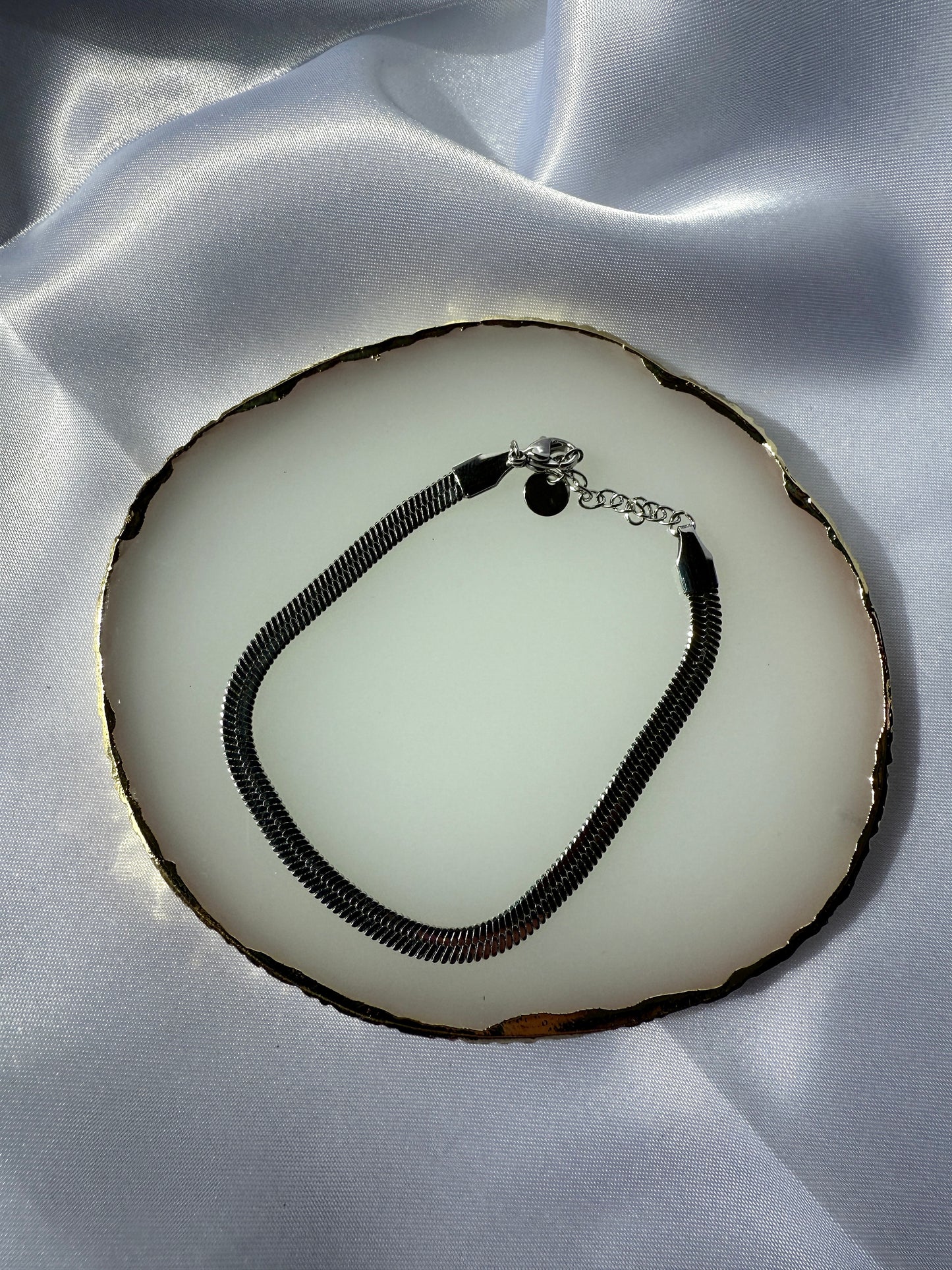 Bracelet Tissage Argenté