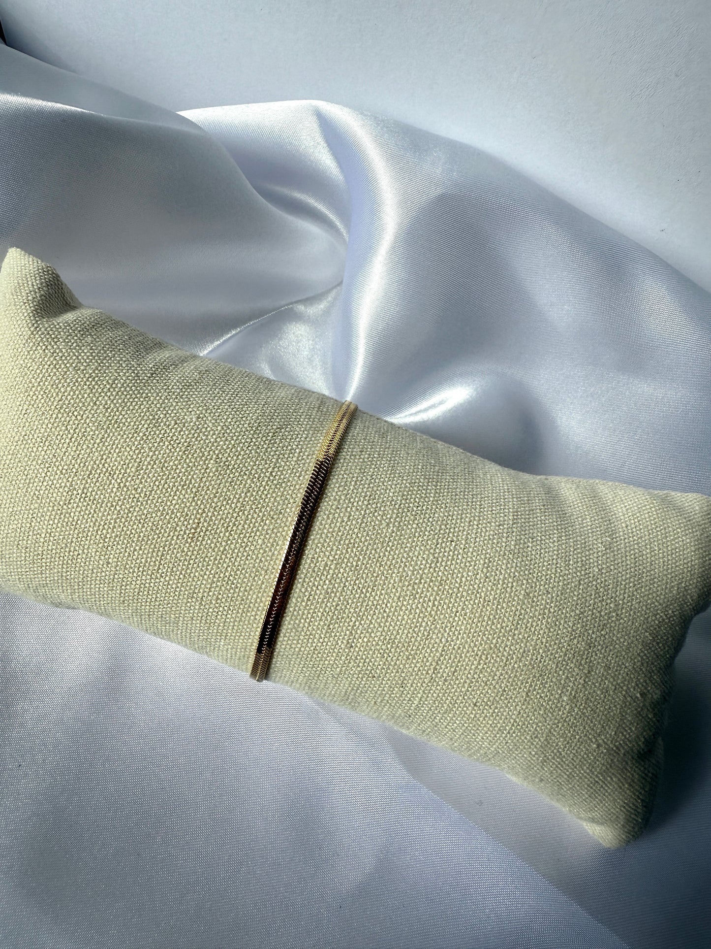 Bracelet Tissage Doré