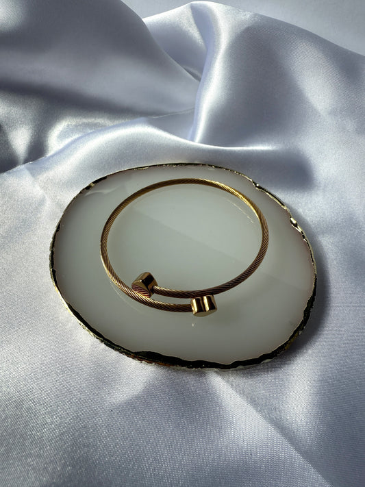 Bracelet Cœur Enlacé